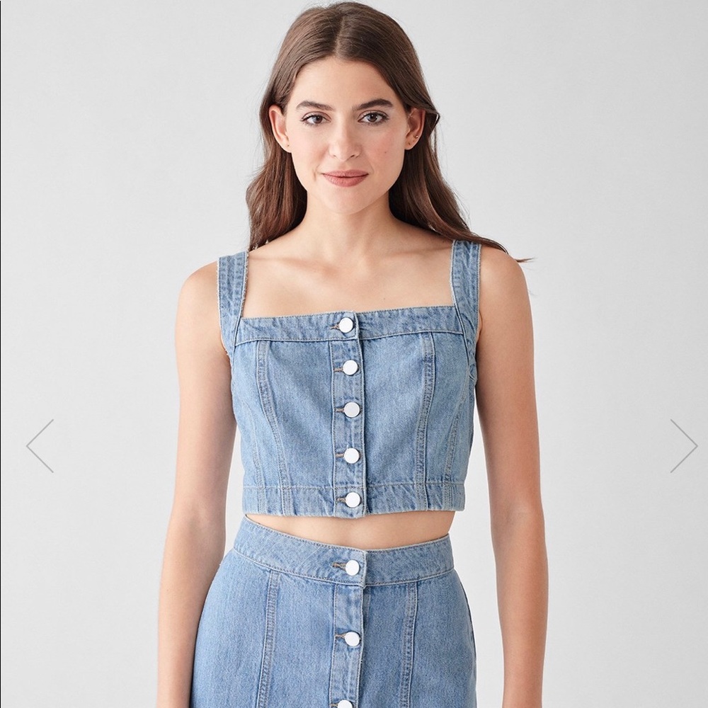 DL1961 Raena Crop Top